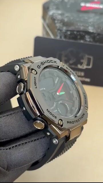 Video de Casio G-SHOCK 47mm - AÇO/MOSTRADOR PRETO
