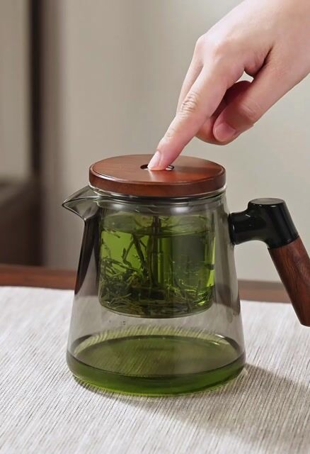 Video de TETERA AUTOMÁTICA DE VIDRIO BOROSILICATO 800ML-KC714-800ML