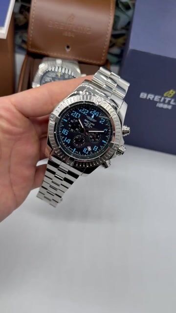 Video de Breitling Super Avenger 48mm - AÇO/MOSTRADOR PRETO