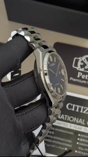 Video de Citizen Tsuyosa NJ0151-88L 40mm - AÇO/MOSTRADOR AZUL