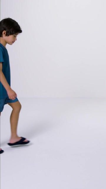 Vídeo de PIJAMA MASCULINO INFANTIL MGA CTA C/ BERMUDA - 2060104