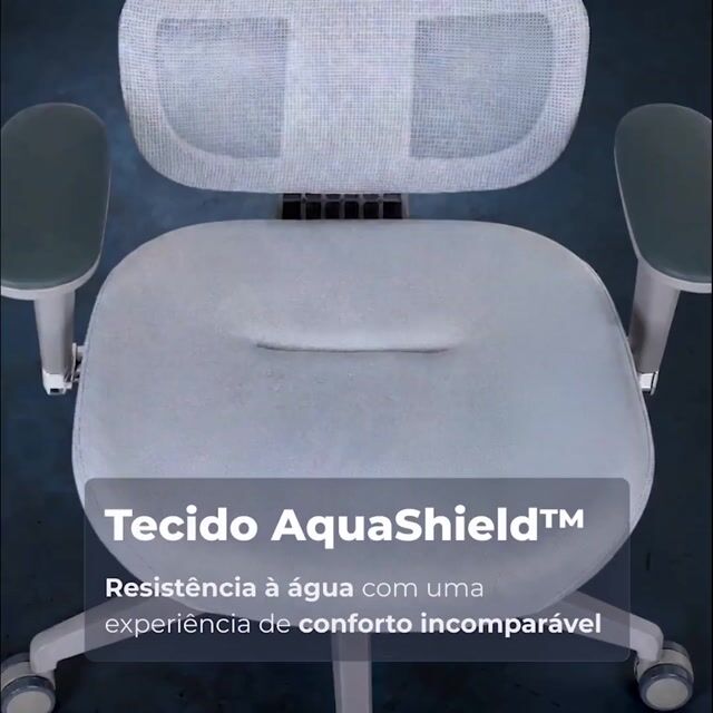Vídeo de Cadeira de Escritório Ergonômica DT3 Ergonomie Home