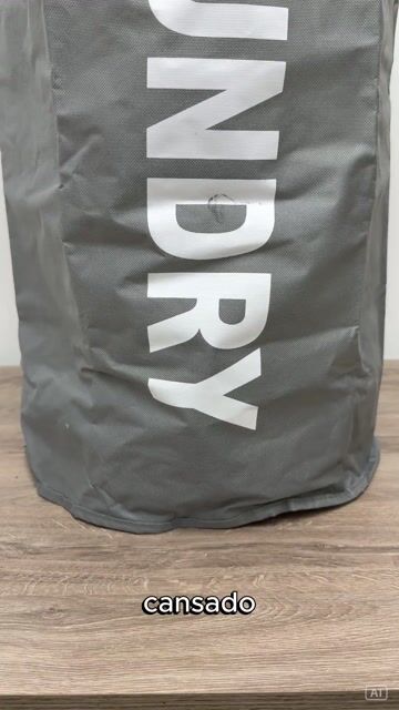 Video de Canasto Para Ropa Sucia "Laundry" con Manijas Firmes