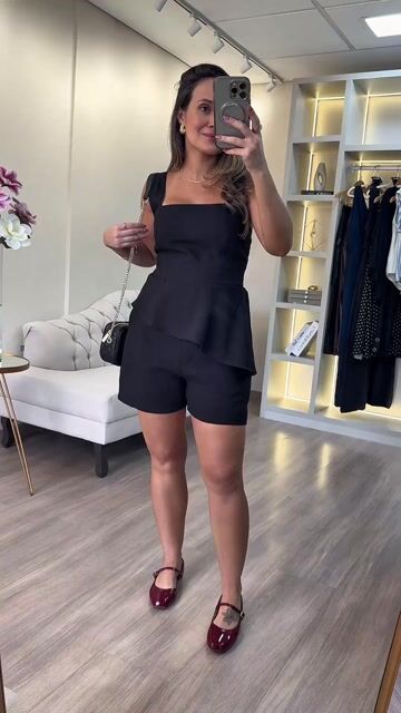 Vídeo de Conjunto Yasmim - Preto