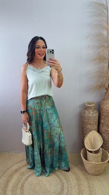 Video de Saia estampada Cod: Ks-02-8