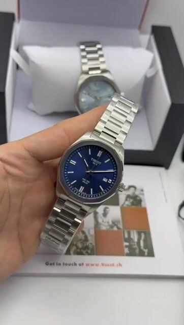 Video de Tissot PRC 100 Solar - 40mm - Mostrador azul