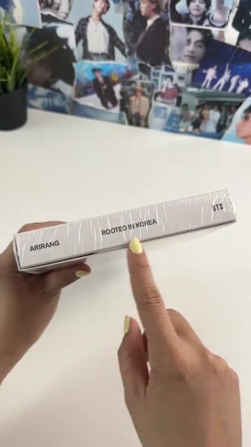 Video de BTS - Arirang Álbum CD + Libro Estándar Original 2026