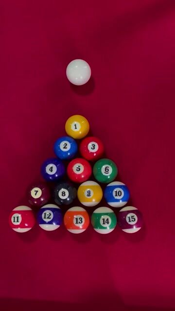 Video de Bola de Pool N°6 Profesional 57mm