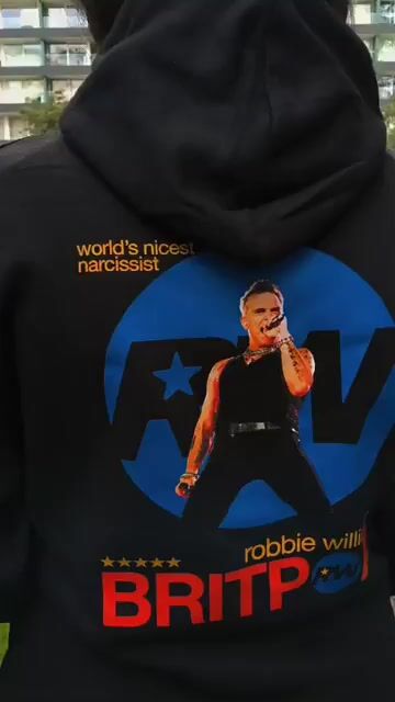 Video de Hoodie Robbie Williams Britpop