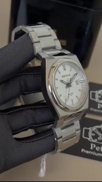 Video de Seculus PRX 44263G0SVNA5 40mm - AÇO/MOSTRADOR BRANCO