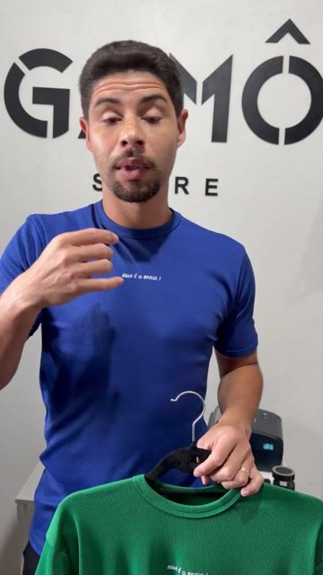 Video de Camiseta Aqui é o Brasil Azul
