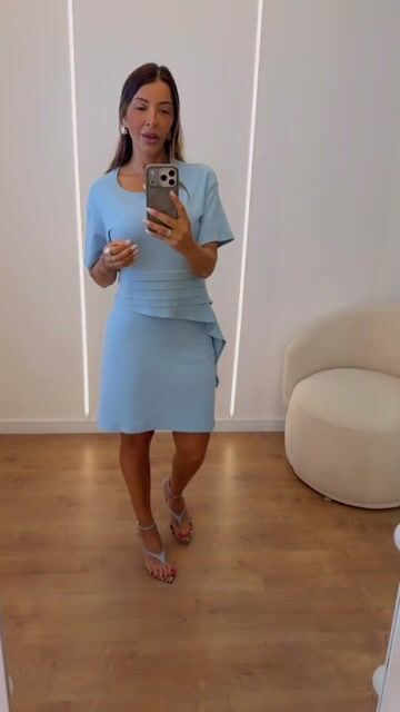 Vídeo de Conjunto Zaya com detalhe pregas e babado lateral