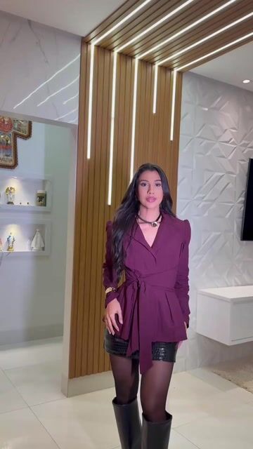 Vídeo de Blazer Amarração (1430)