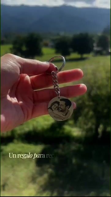 Video de Cadena/Llavero FOTO personalizable
