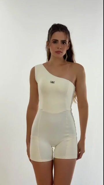 Vídeo de Macaquinho Flora Off White