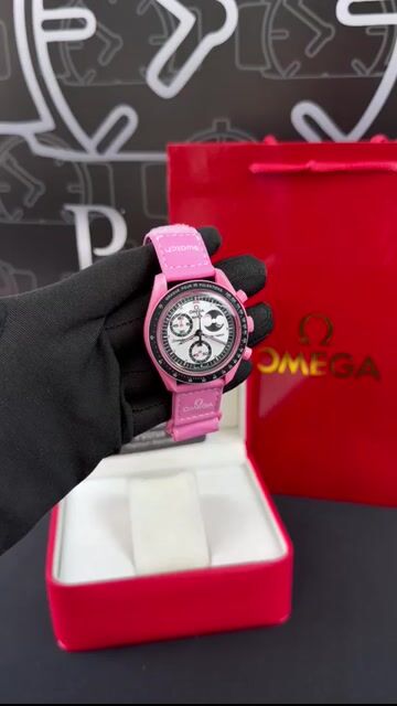 Video de Omega Speedmaster 40mm - RESINA/MOSTRADOR BRANCO - NYLON