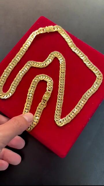 Video de Cordão e Pulseira laminado 10 mm Duplo
