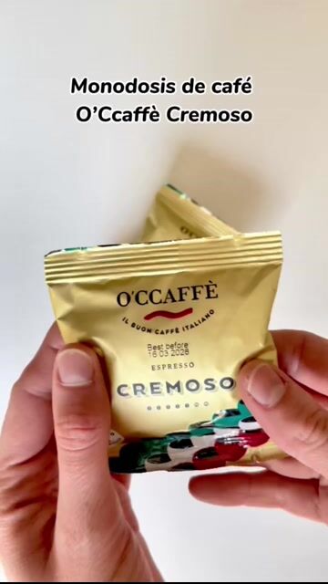 Video de Monodosis de Café ESE O'Ccaffè® Cremoso 44mm (x50)