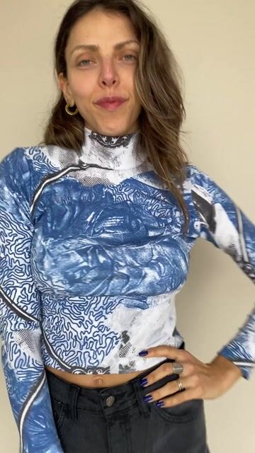 Video de Polera Art Cut Blue