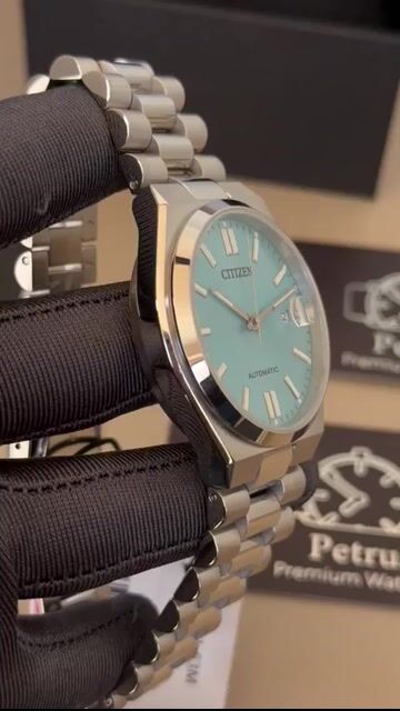 Video de Citizen Tsuyosa NJ0151-88L 40mm - AÇO/MOSTRADOR AZUL TIFFANY