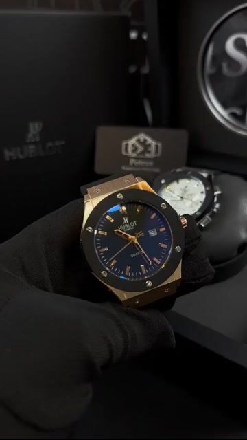 Video de Hublot Big Bang 42mm - Aço rosé/Mostrador Cinza - SILICONE
