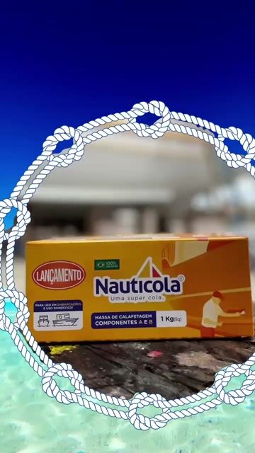 Video de Massa Epóxi Calafetagem Nauticola 1kg – Reparo e Vedação de Madeira
