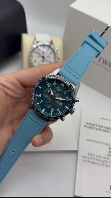 Video de IWC Pilot Chronograph 42mm - AÇO/MOSTRADOR AZUL - SILICONE