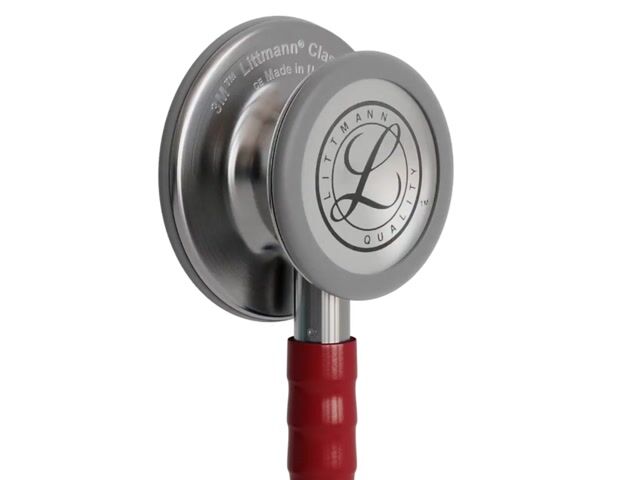 Vídeo de Estetoscópio 3M Littmann® Classic III 5627 Vinho