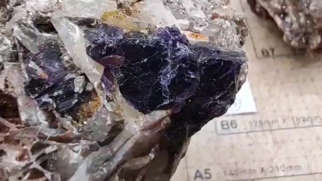 Video de 2 Piezas Fluorita con Calcita | Espécimen 2lbs
