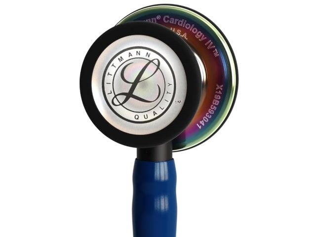 Vídeo de Estetoscópio 3M™ Littmann® Cardiology IV™ 6242 - Azul Rainbow