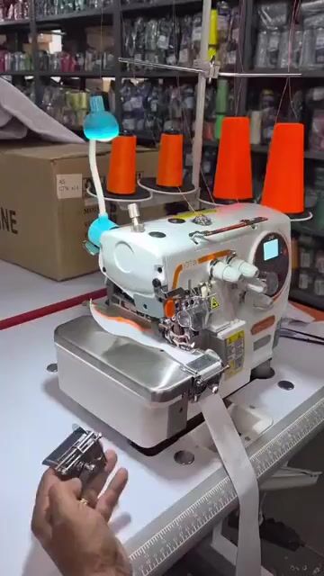 Video de Aparelho de elastico pra Overlock até 4cm