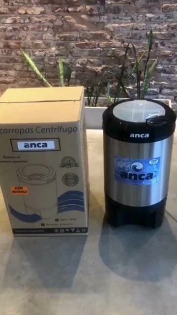Video de Secarropas Centrífugo Acero Inoxidable
