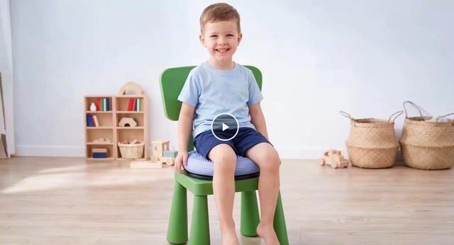 Video de Asiento flexible con base giratoria