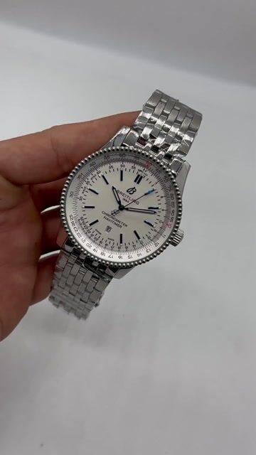 Video de Breitling Navitimer 42mm - AÇO/MOSTRADOR BRANCO