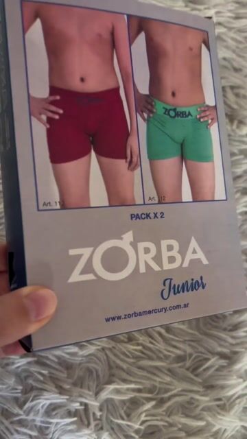 Video de PACK X2 BOXER NENE SIN COSUTRA ALGODON (112Z)
