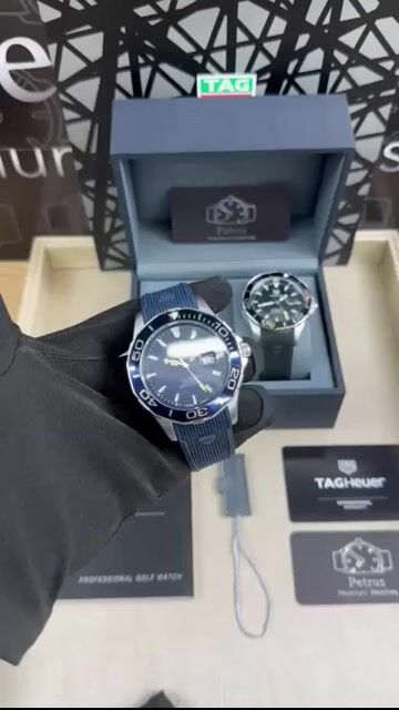 Video de TAG Heuer Aquaracer 45mm - AÇO/MOSTRADOR AZUL - SILICONE