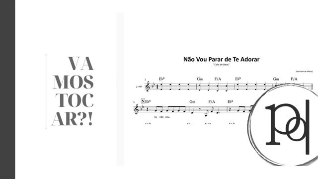 Vídeo de Não Vou Parar de Te Adorar · Colo de Deus