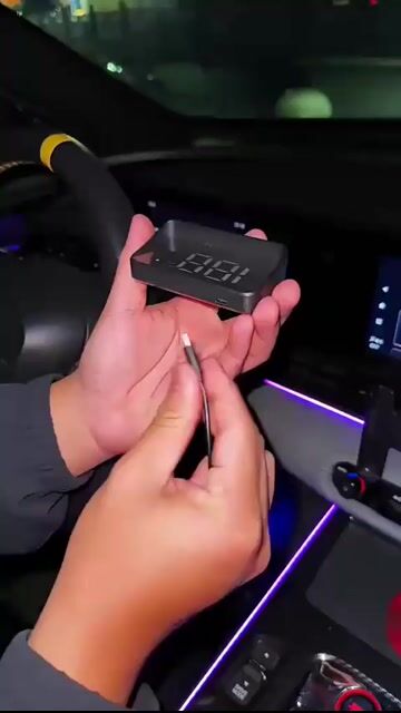 Video de Velocímetro Proyector Parabrisas Carro
