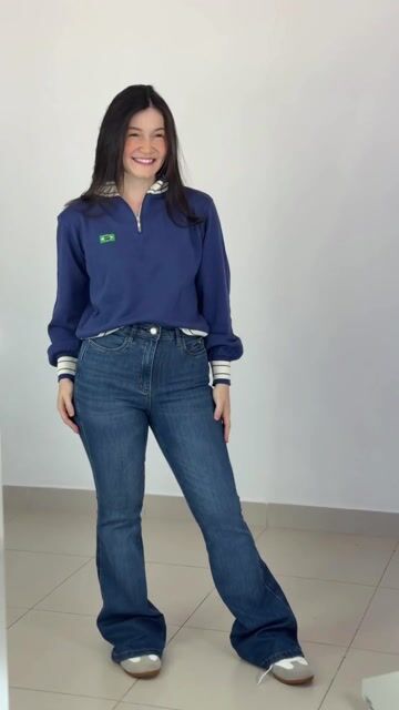 Video de BLUSA MANGA LONGA TRICO BRASIL