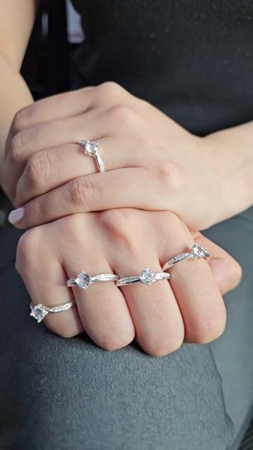 Video de Anillo Cintillo Plata 925 Boda Compromiso Cintillo Z1-