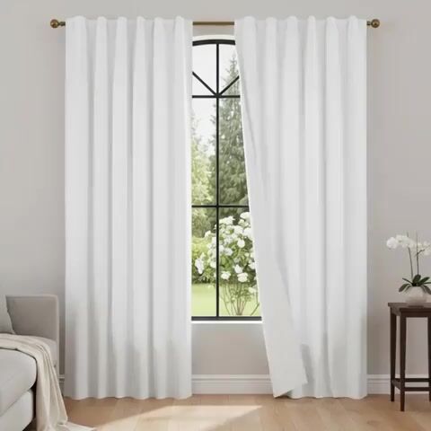 Video de OFERTON cortinas blackout textil becasina
