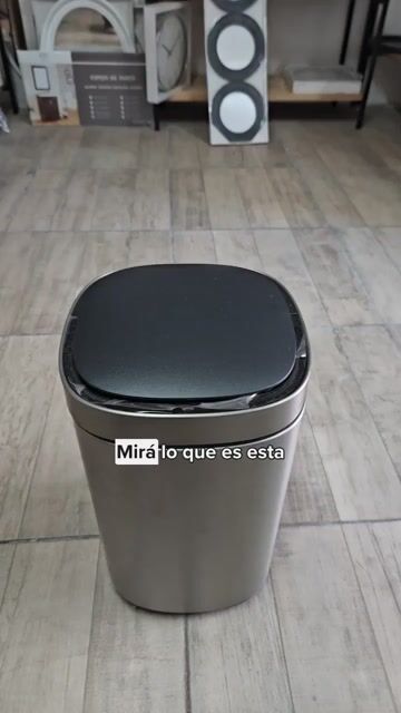Video de CESTO ACERO CON APERTURA AUTOMATICA 12 LTS VONNE