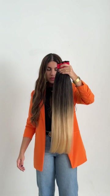 Video de Cabelo Humano Vietnamita - Ombré Hair (Corda Vermelha)