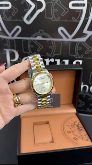 Video de Citizen Tsuyosa 39mm - AÇO COM DOURADO/MOSTRADOR BRANCO