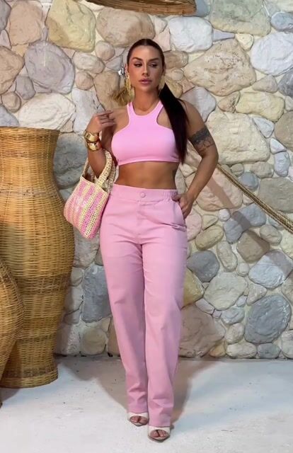 Vídeo de Calça Linho Letícia