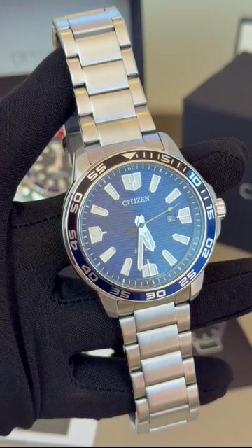 Video de Citizen Marine Sport Eco-Drive AW1525-81L 45mm - AÇO/MOSTRADOR AZUL