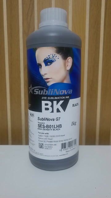 Vídeo de TINTA SUBLIMATICA SUBLINOVA SES DX5 DX7 3200 BLACK ART ESTILO