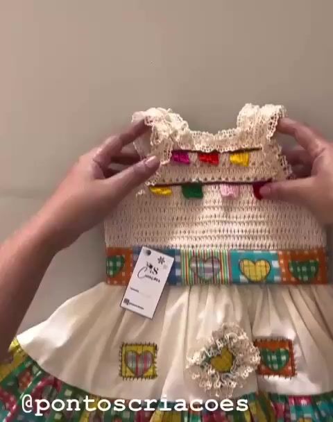Vídeo de Vestido Junino Coração