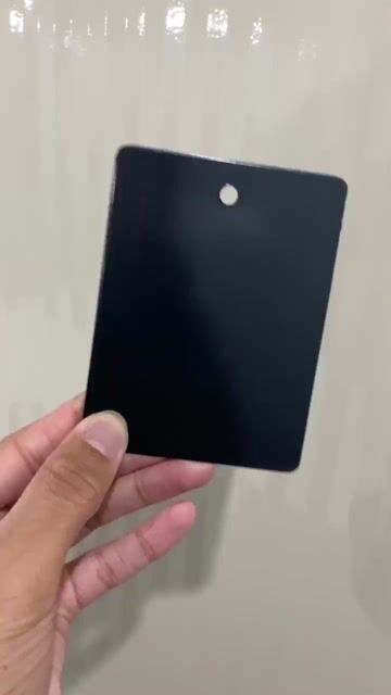 Vídeo de TINTA PÓ PARA PINTURA ELETROSTÁTICA - PRETO RAL 9005 POLIÉSTER LISO SEMI BRILHO