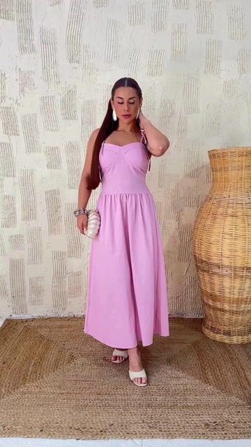 Vídeo de Vestido Yolanda Linho